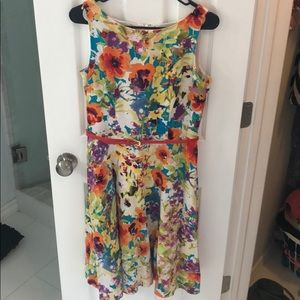 Bright Floral Dress